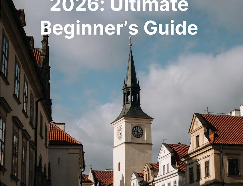 Old Town Square in Prague with historic clock tower, perfect for study abroad in Europe 2026